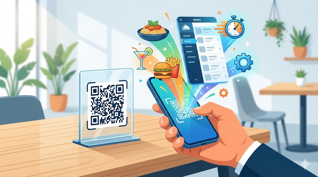 QR कोड सिस्टम के जरिए रेस्टोरेंट संचालन का डिजिटलीकरण